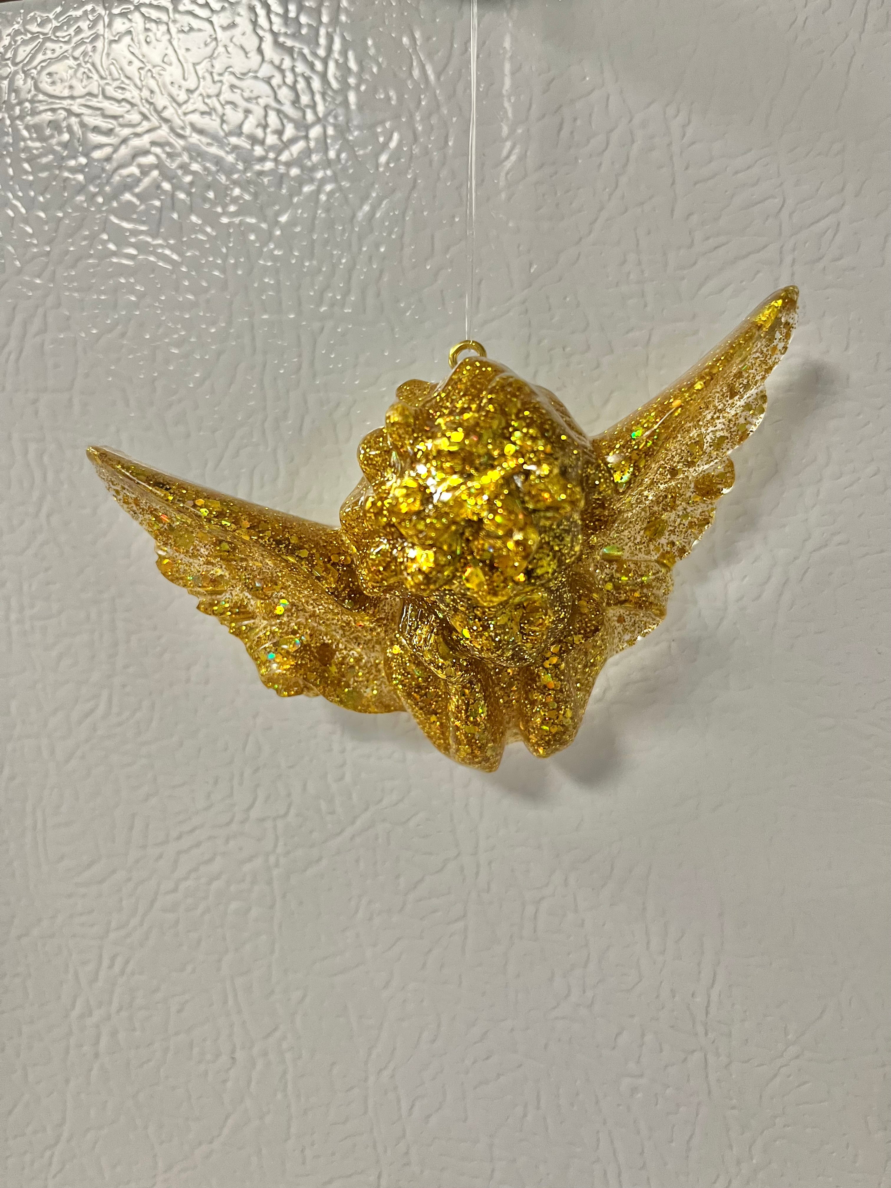 Bright Gold holographic glitter Angel