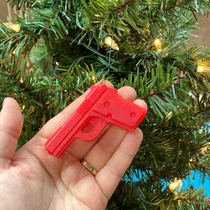 Red bang bang Christmas ornament