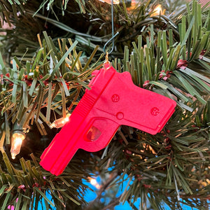 Red bang bang Christmas ornament